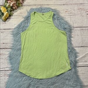 Beyond Yoga x Barre3 Green Powerbeyond Lite Resilient Tank